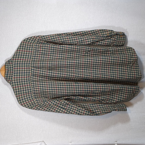 Orvis Men's Long Sleeve Button Down Plaid Shirt Size Medium EUC - Picture 6 of 9